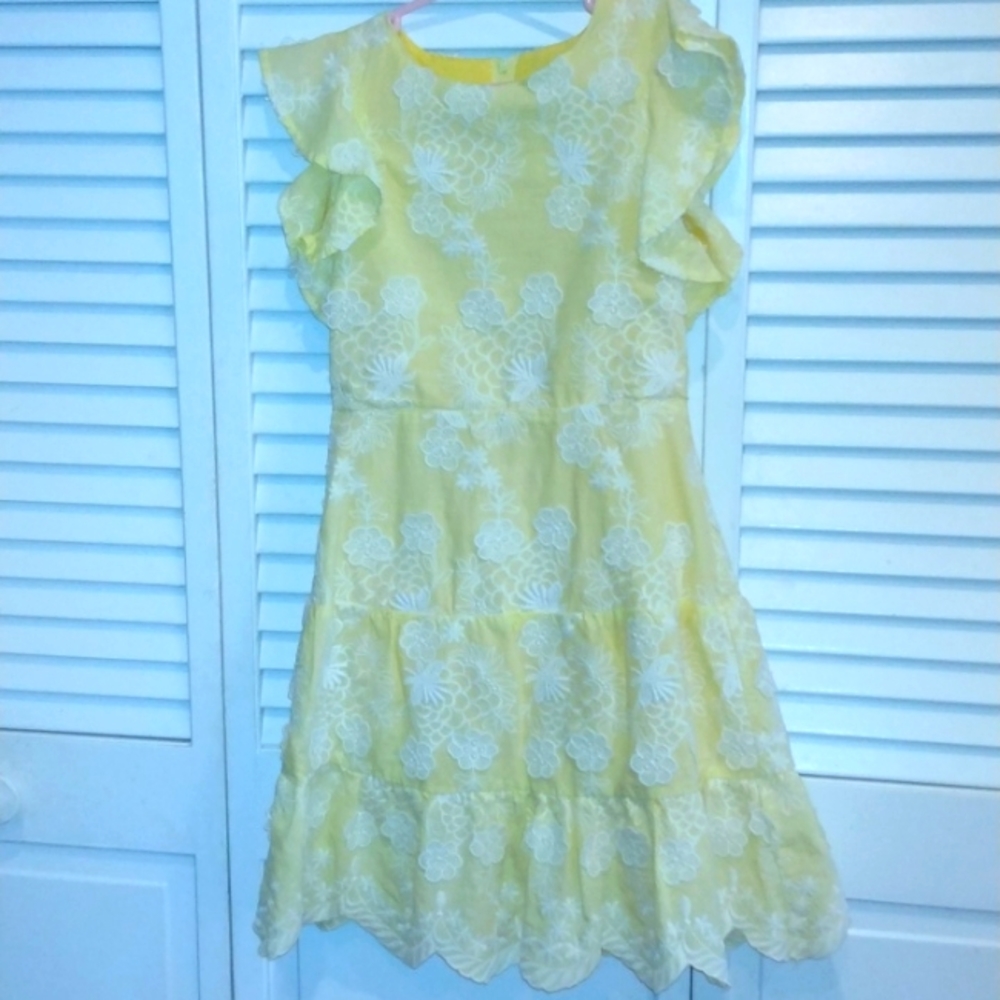Beautiful Spring girls dress size 7 gb girls Dillards